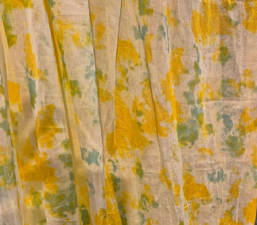 Yellow dupata Yellow dupata